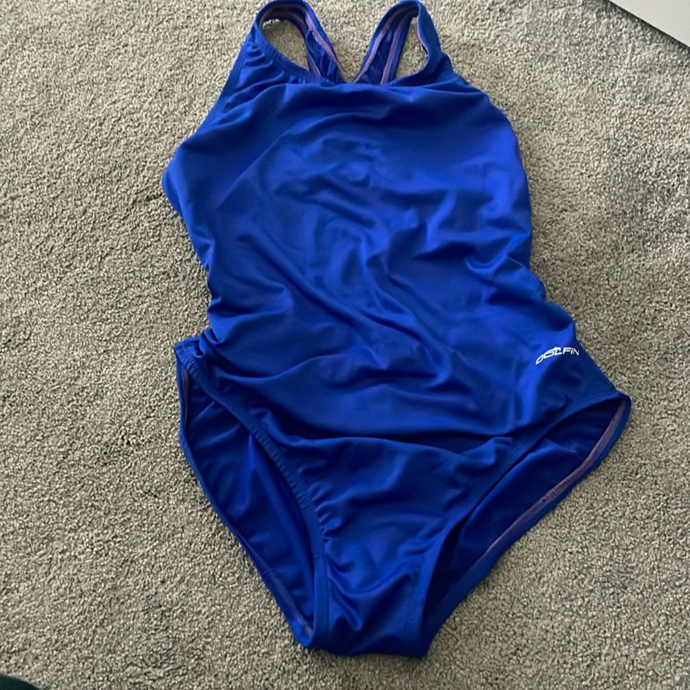two women’s dolphin swimsuit
